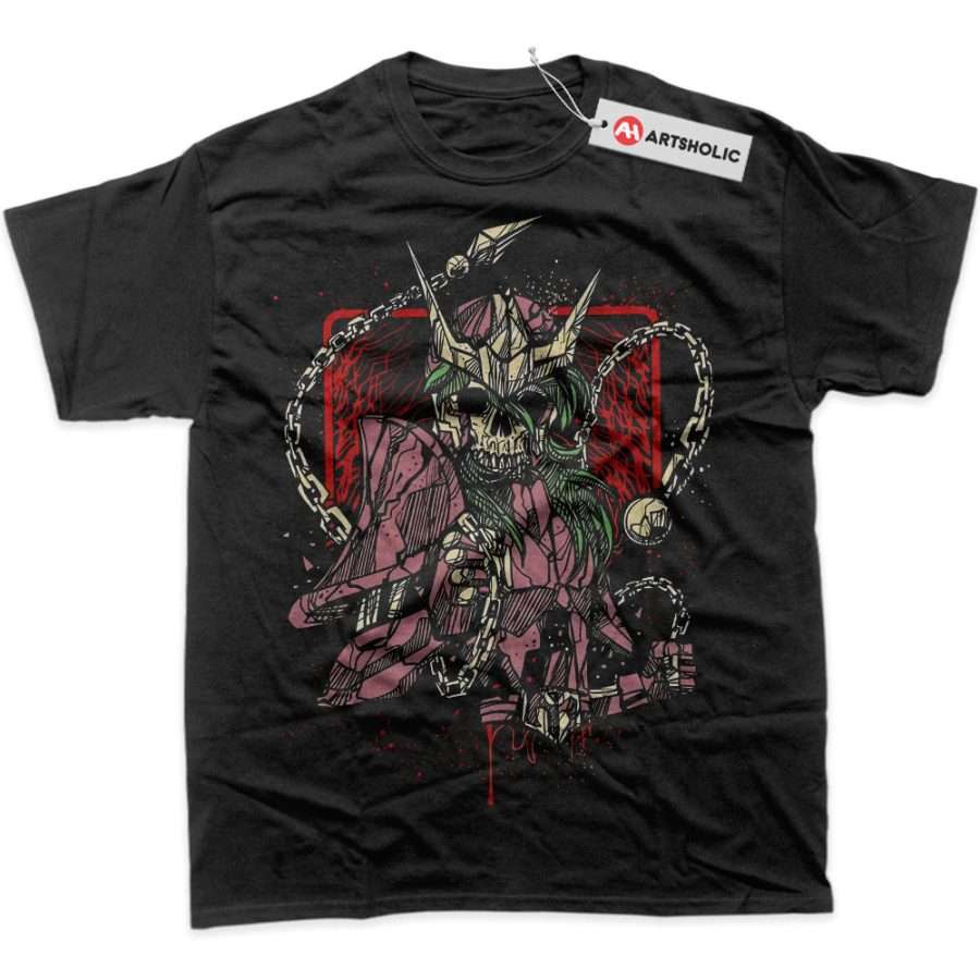 Alternative view of Andromeda Shun Shirt, Saint Seiya Shirt, Anime Shirt, Graphic T-Shirt