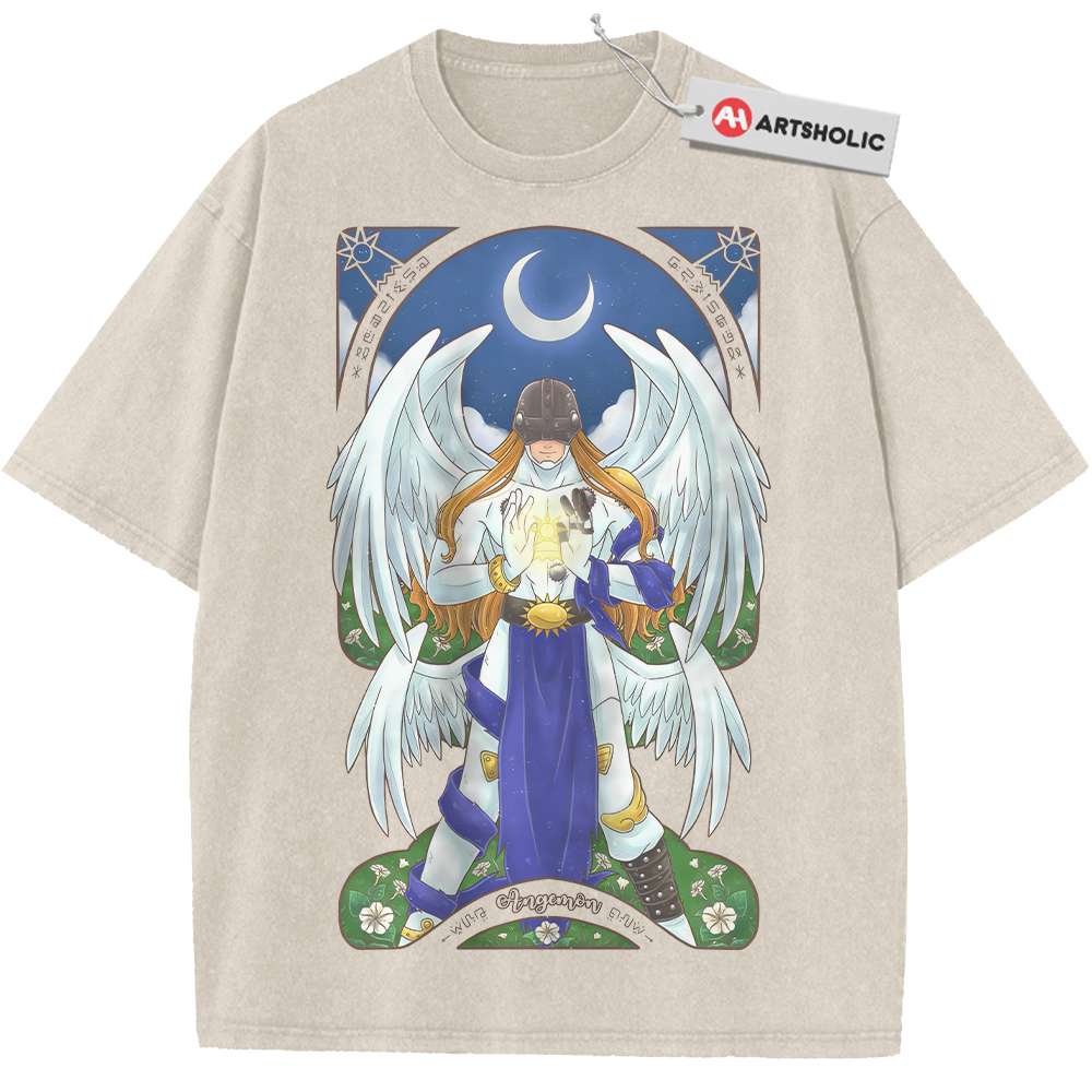 Angemon Shirt, Digimon Adventure Shirt, Anime Shirt, Vintage T-Shirt