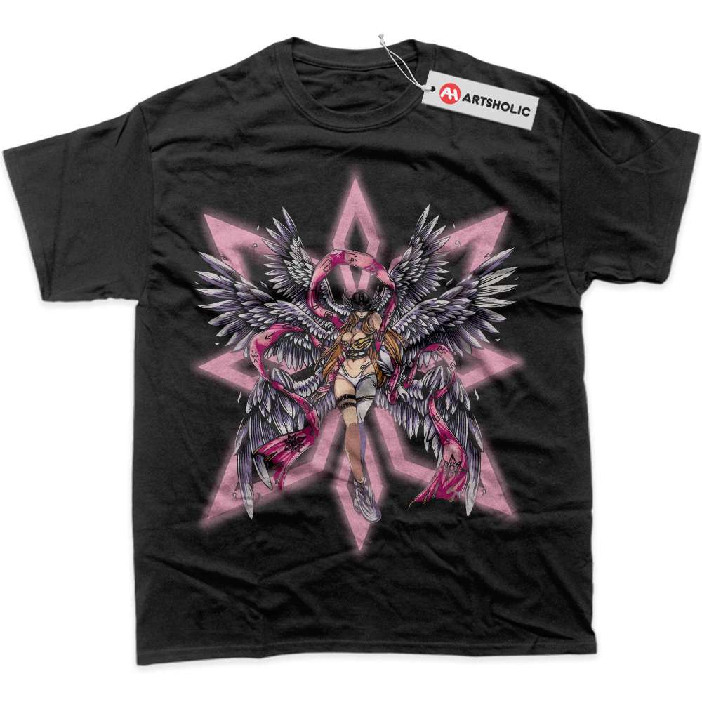 Angewomon Shirt, Digimon Adventure Shirt, Anime Shirt, Graphic T-Shirt