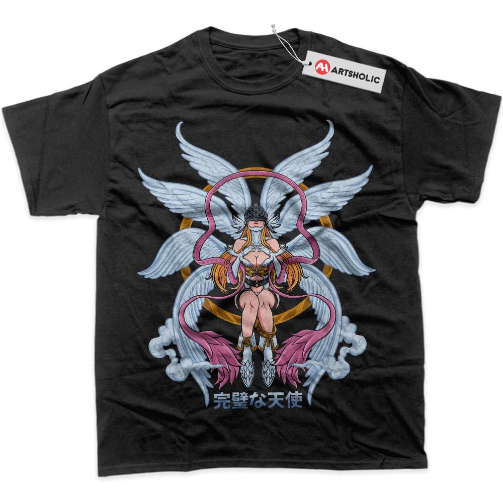 Angewomon Shirt, Digimon Adventure Shirt, Anime Shirt, Graphic Tee