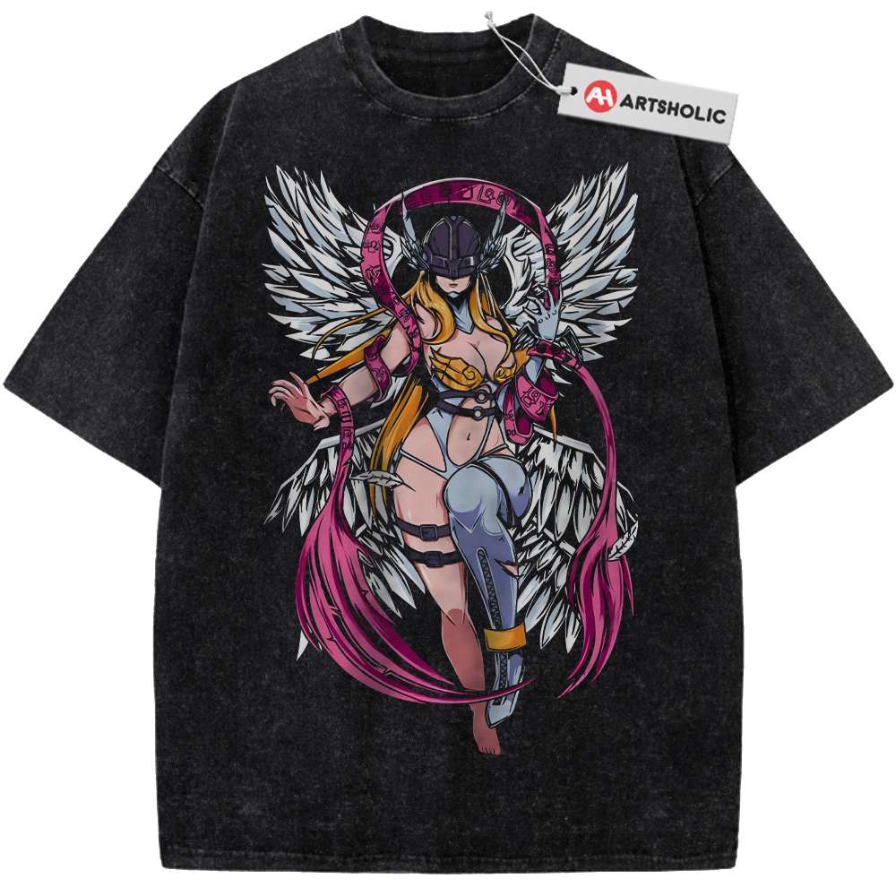 Angewomon Shirt, Digimon Adventure Shirt, Anime Shirt, Vintage T-Shirt