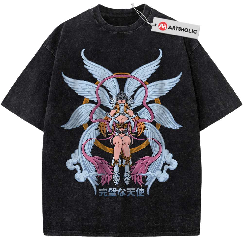 Angewomon Shirt, Digimon Adventure Shirt, Anime Shirt, Vintage Tee