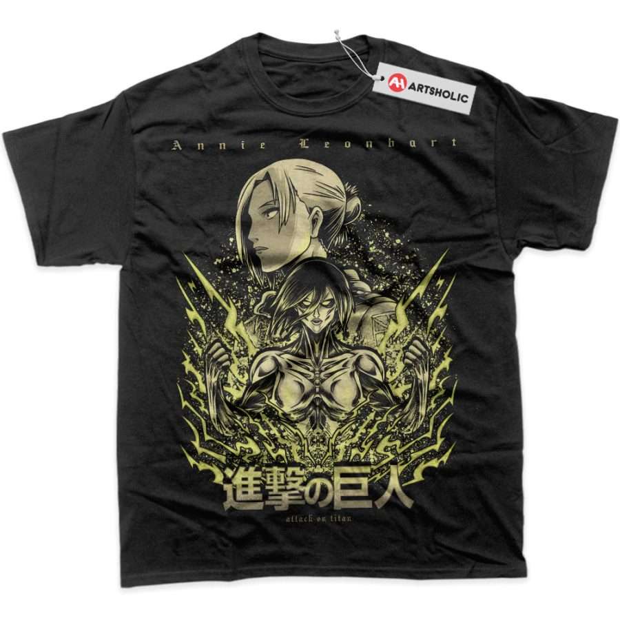Alternative view of Annie Leonhart Shirt, Attack on Titan Shirt, Graphic Tee
