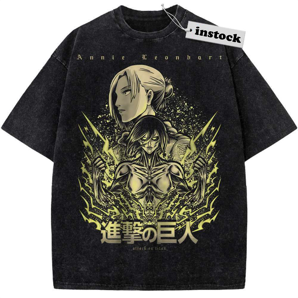 Annie Leonhart Shirt, Attack on Titan Shirt, Vintage Tee