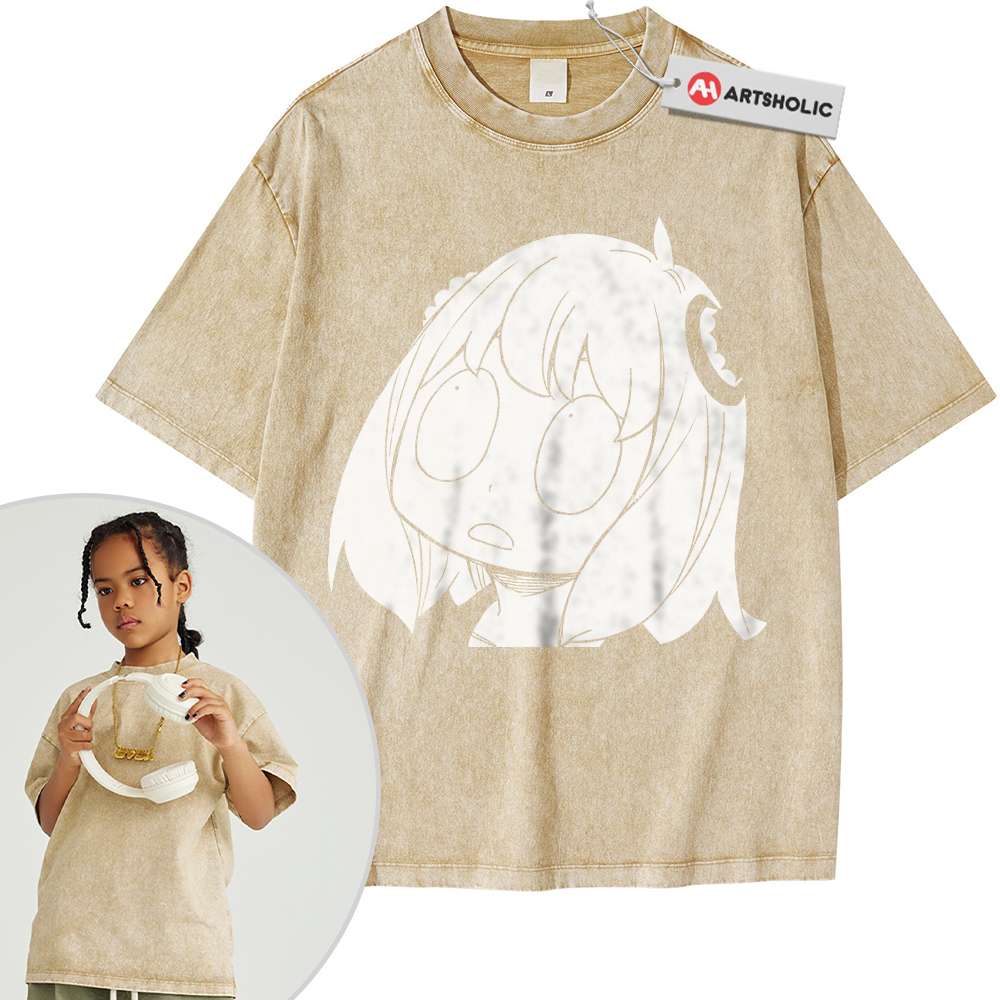 Alternative view of Anya Forger Shirt For Kids, Spy x Family Shirt For Kids, Anime Shirt For Kids, Vintage Tee For Kids