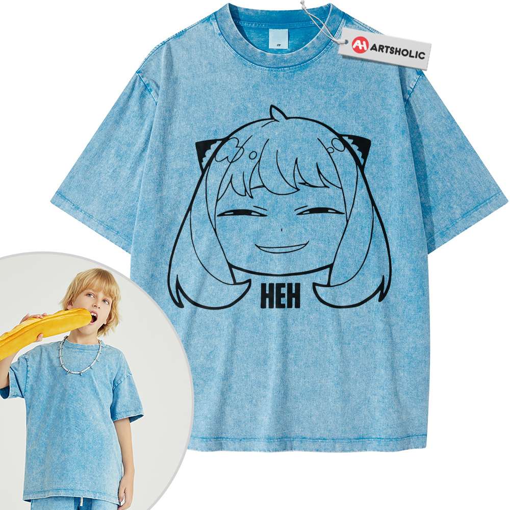 Alternative view of Anya Forger Shirt For Kids, Spy x Family Shirt For Kids, Anime Shirt For Kids, Vintage Tee For Kids