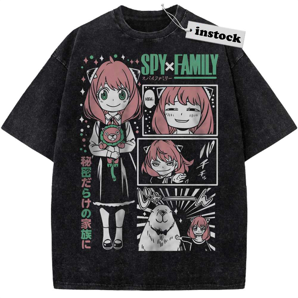 Anya Forger Shirt, Spy x Family Shirt, Anime Shirt, Vintage T-Shirt