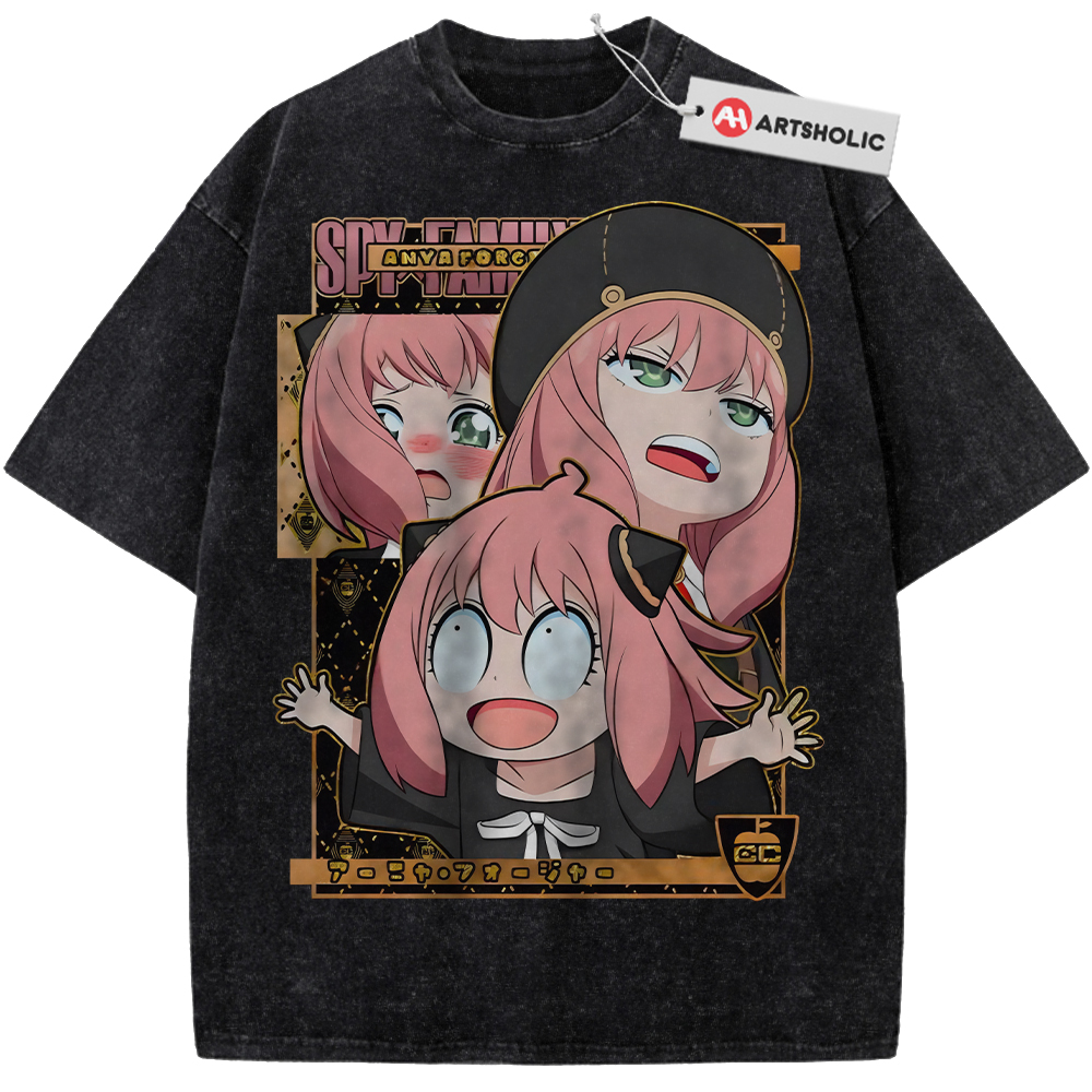 Alternative view of Anya Forger Shirt, Spy x Family Shirt, Anime Shirt, Vintage Tee