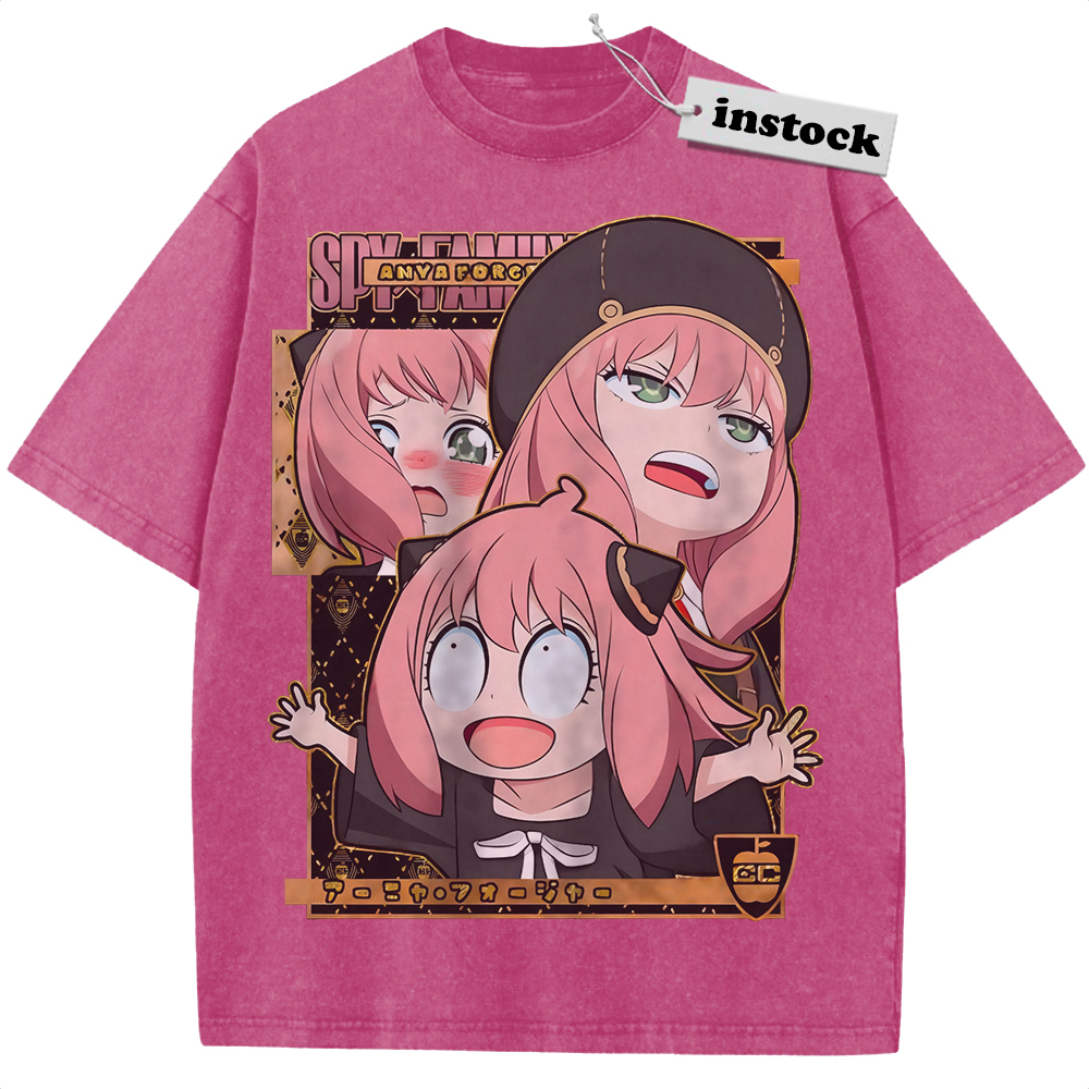 Anya Forger Shirt, Spy x Family Shirt, Anime Shirt, Vintage Tee