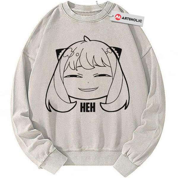 Anya Forger Sweatshirt, Spy x Family Sweatshirt, Anime Sweatshirt, Vintage Sweater