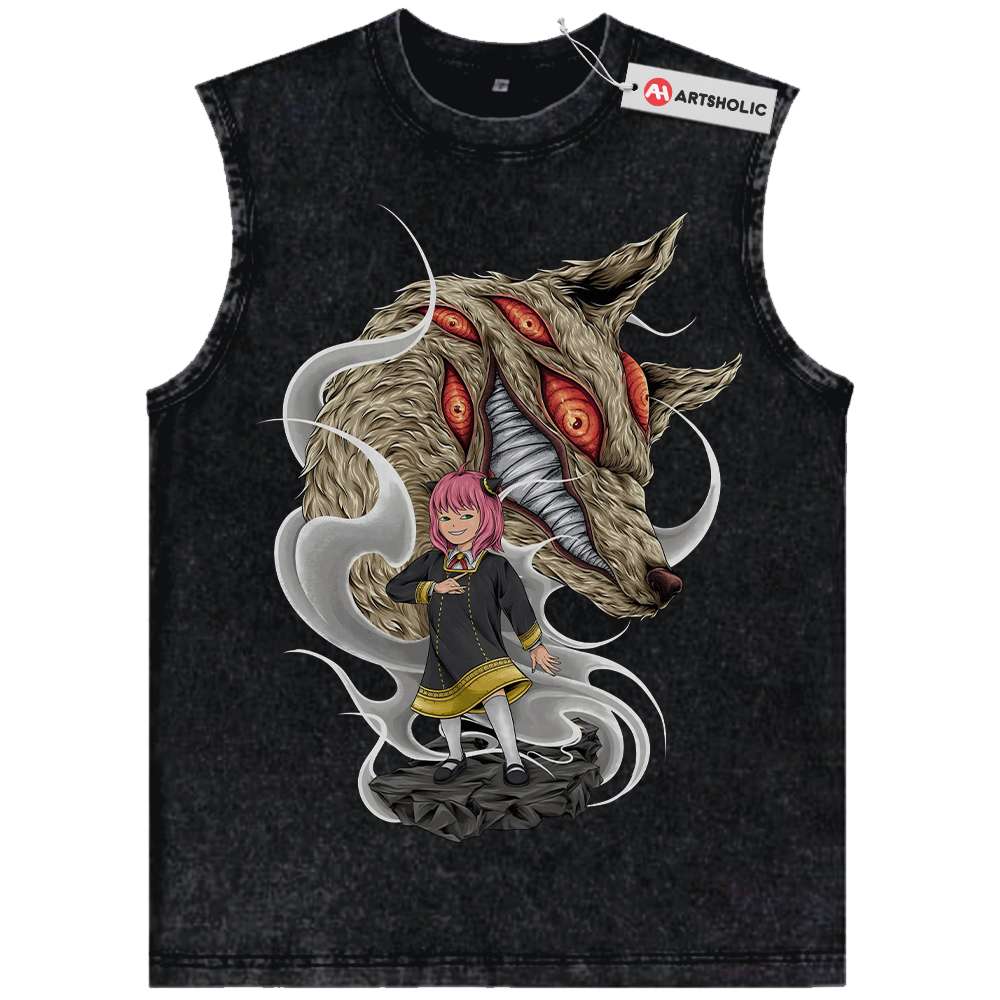 Anya Forger Tank Top, Spy x Family Tank Top, Anime Tank Top, Vintage Tank Top