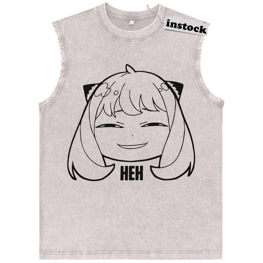 Anya Forger Tank Top, Spy x Family Tank Top, Anime Tank Top, Vintage Tank Top