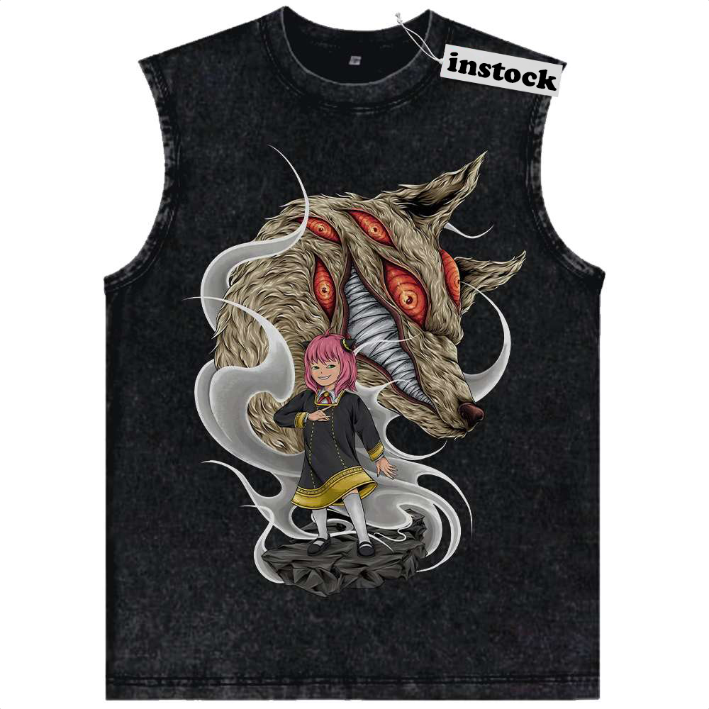 Anya Forger Tank Top, Spy x Family Tank Top, Anime Tank Top, Vintage Tank Top