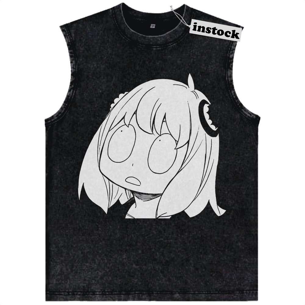 Anya Forger Tank Top, Spy x Family Tank Top, Anime Tank Top, Vintage Tank Top