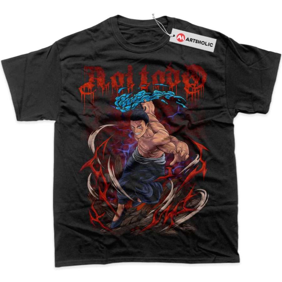 Alternative view of Aoi Todo Shirt, Jujutsu Kaisen Shirt, Anime Shirt, Graphic T-Shirt