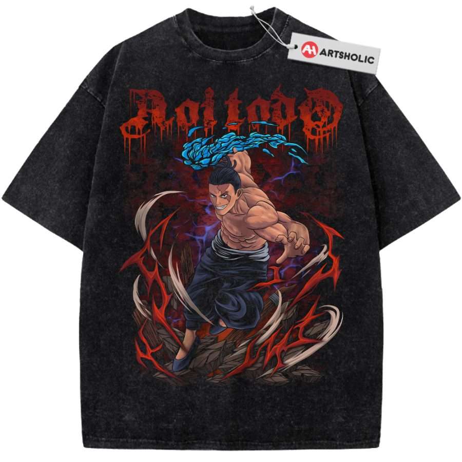 Alternative view of Aoi Todo Shirt, Jujutsu Kaisen Shirt, Anime Shirt, Vintage T-Shirt