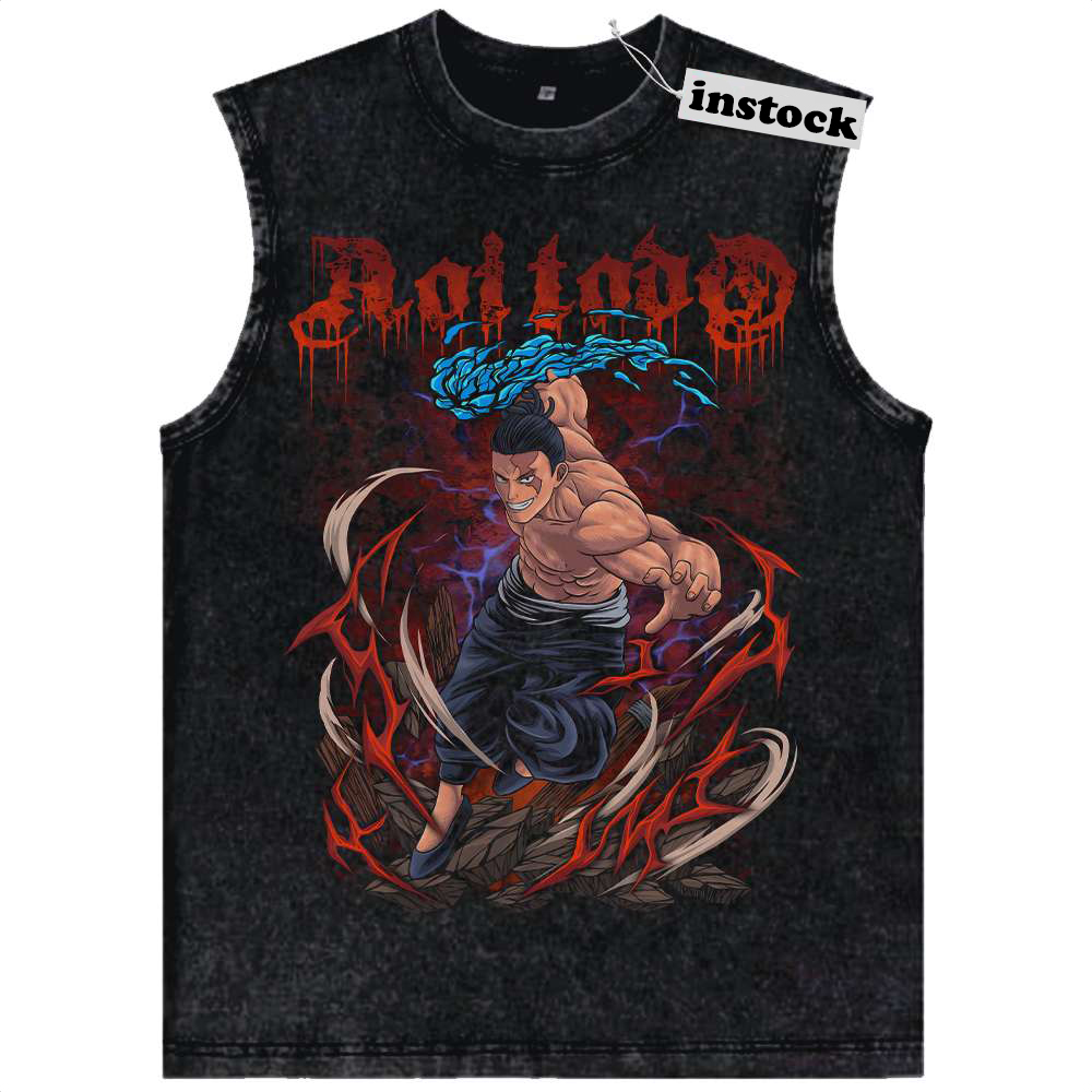 Aoi Todo Tank Top, Jujutsu Kaisen Tank Top, Anime Tank Top, Vintage Tank Top