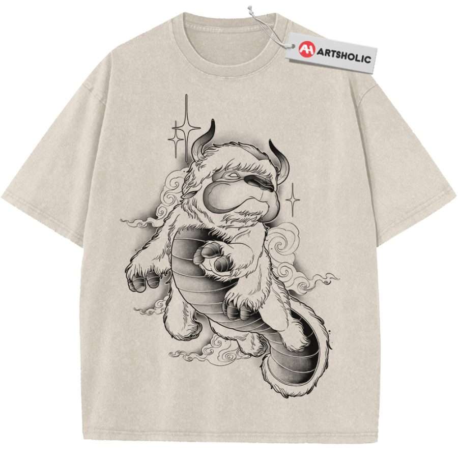 Alternative view of Appa Shirt, Avatar the Last Airbender Shirt, Animated Shirt, Vintage Tee