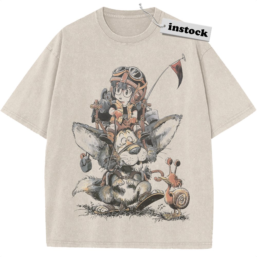 Arale Norimaki Shirt, Dr Slump Shirt, Anime Shirt, Vintage T-Shirt