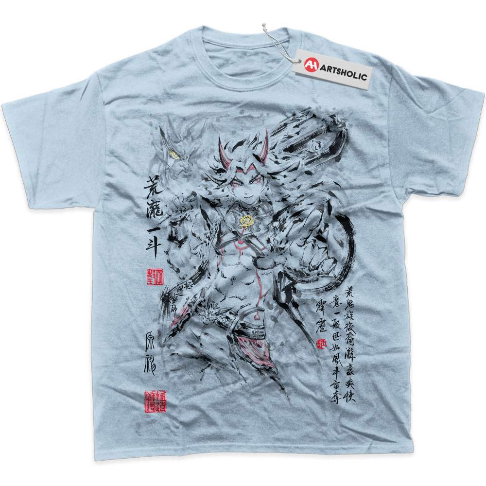 Alternative view of Arataki Itto Shirt, Genshin Impact Shirt, Game Shirt, Graphic Tee