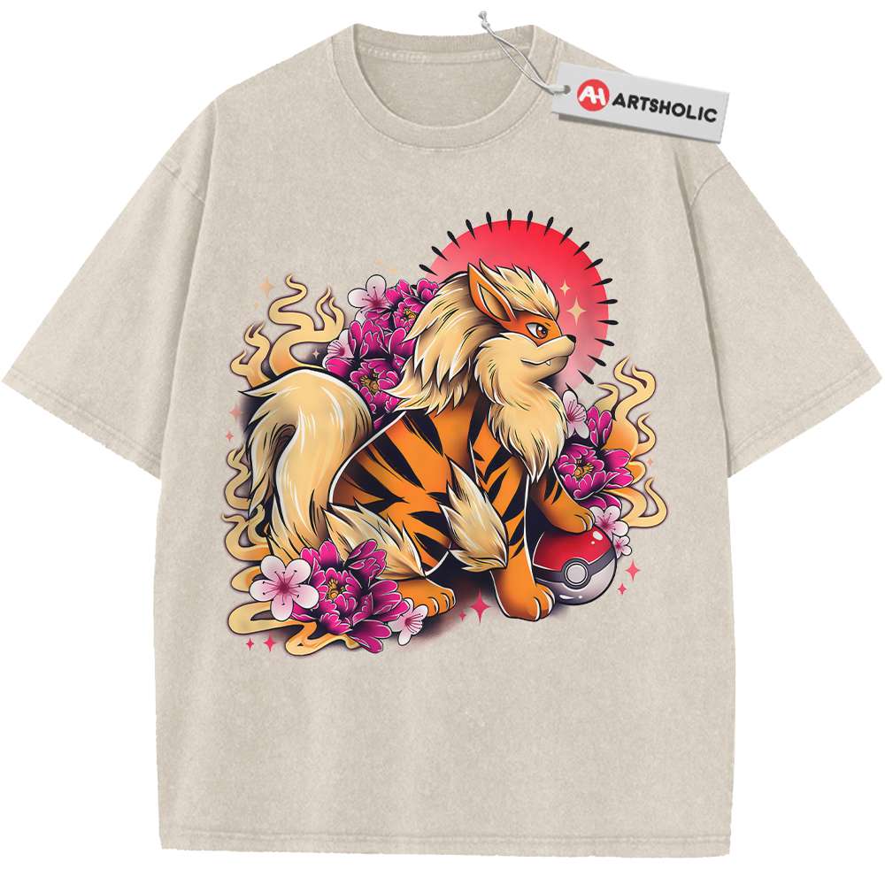Arcanine Shirt, Pokemon shirt, Anime Shirt, Vintage T-Shirt