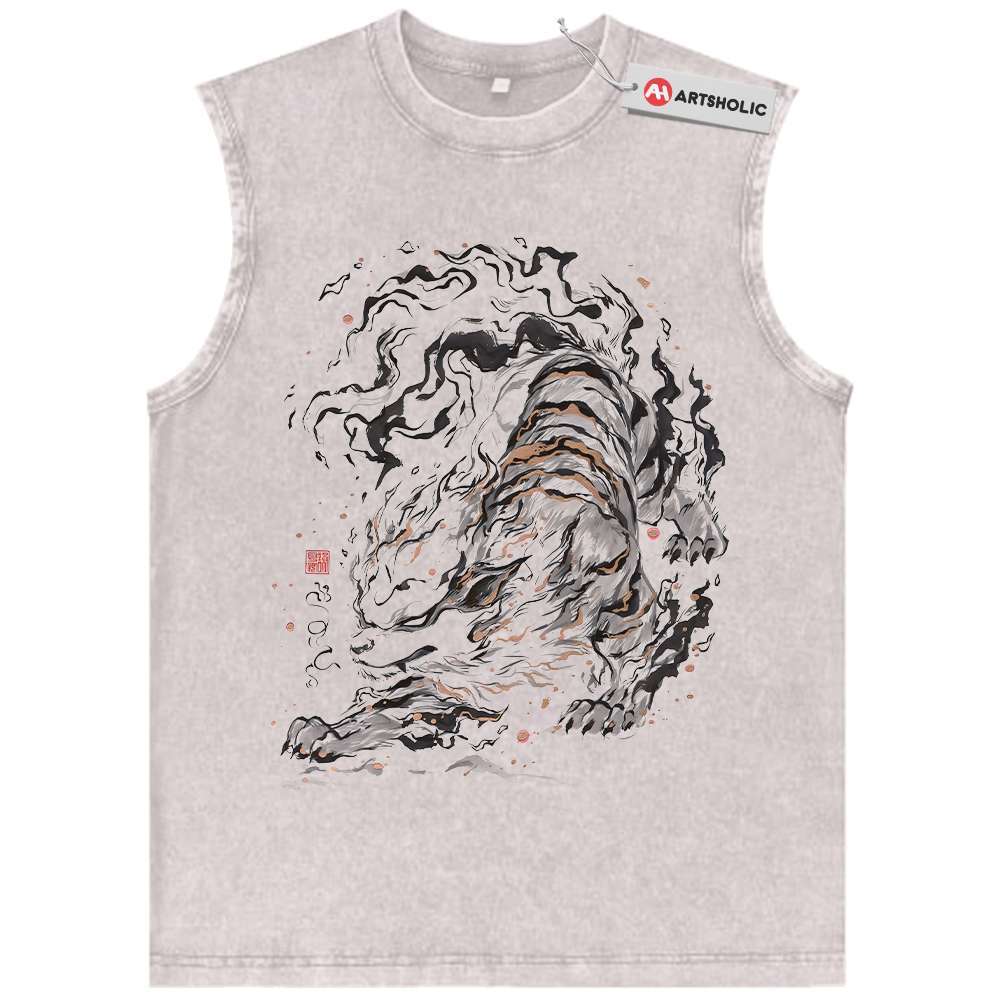 Arcanine Tank Top, Pokemon Tank Top, Anime Tank Top, Vintage Tank Top