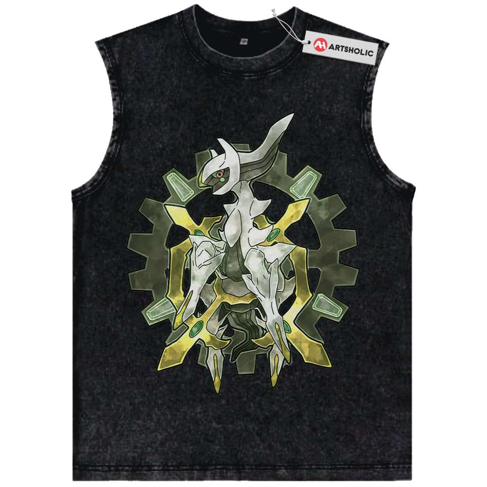 Arceus Tank Top, Pokemon Tank Top, Anime Tank Top, Vintage Tank Top