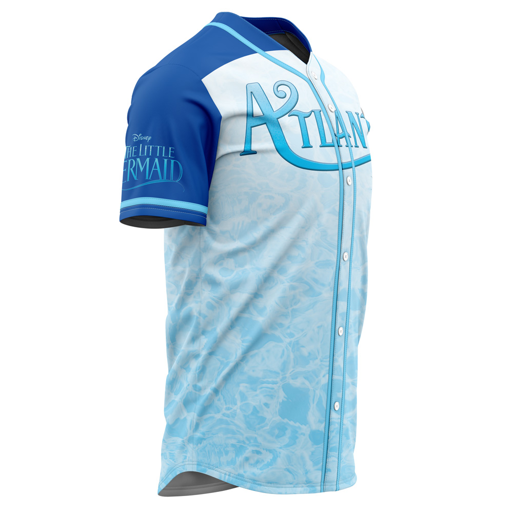 Alternative view of Ariel The Little Mermaid V1 Baseball Jersey