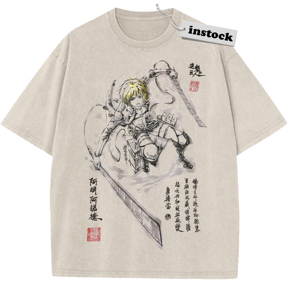 Armin Arlert Shirt, Attack On Titan, AOT Shirt, Anime Shirt, Vintage T-Shirt