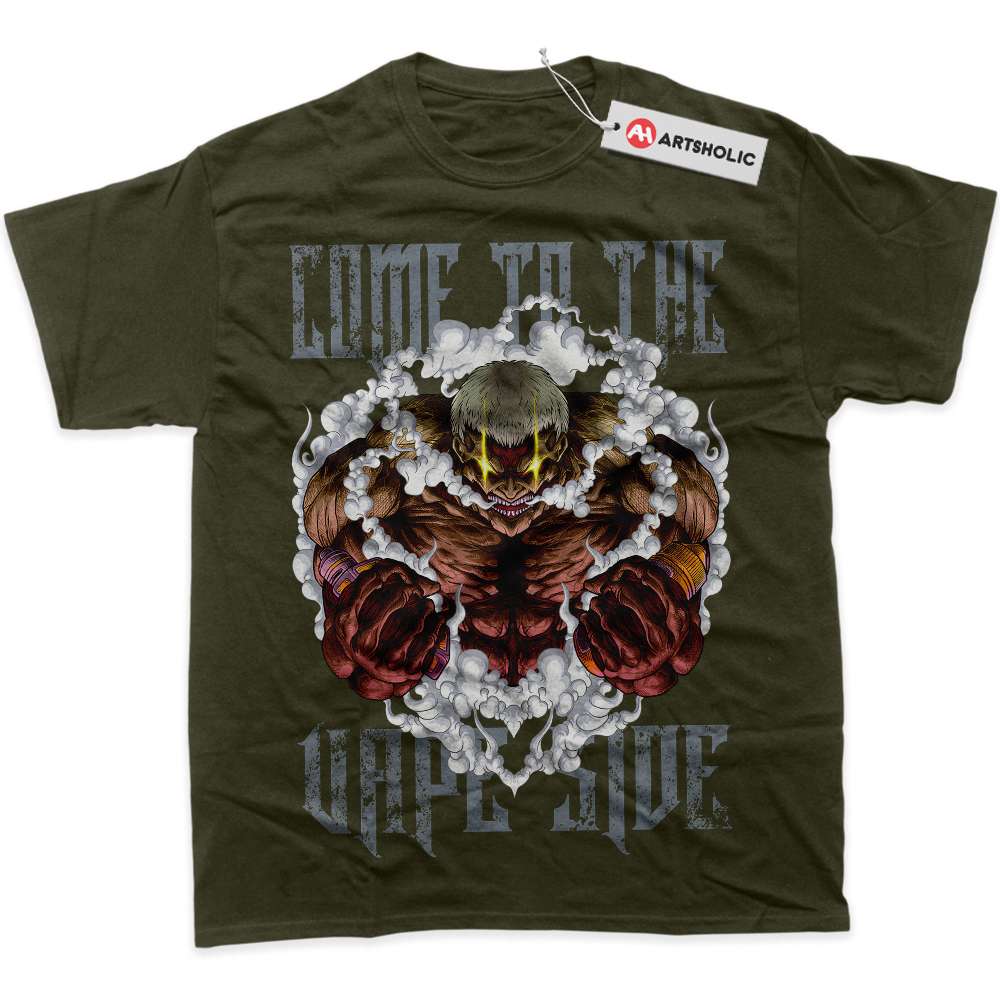 Alternative view of Armored Titan Shirt, Attack On Titan Shirt, AOT Shirt, Anime Shirt, graphic Tee
