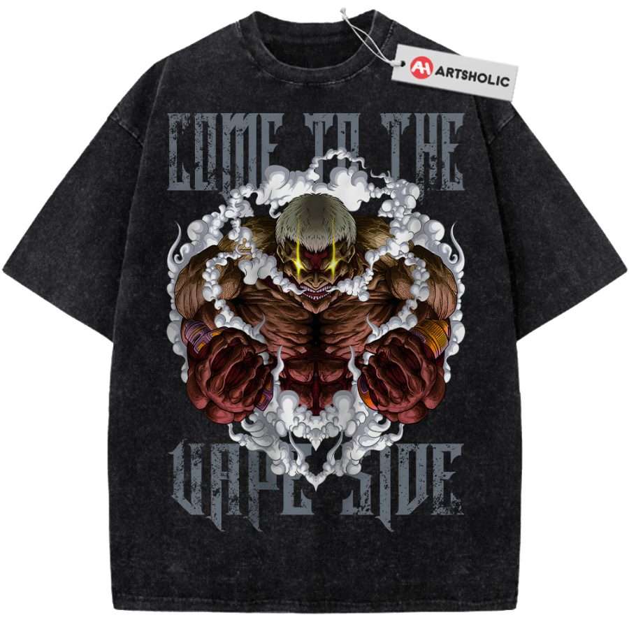 Alternative view of Armored Titan Shirt, Attack On Titan Shirt, AOT Shirt, Anime Shirt, Vintage Tee