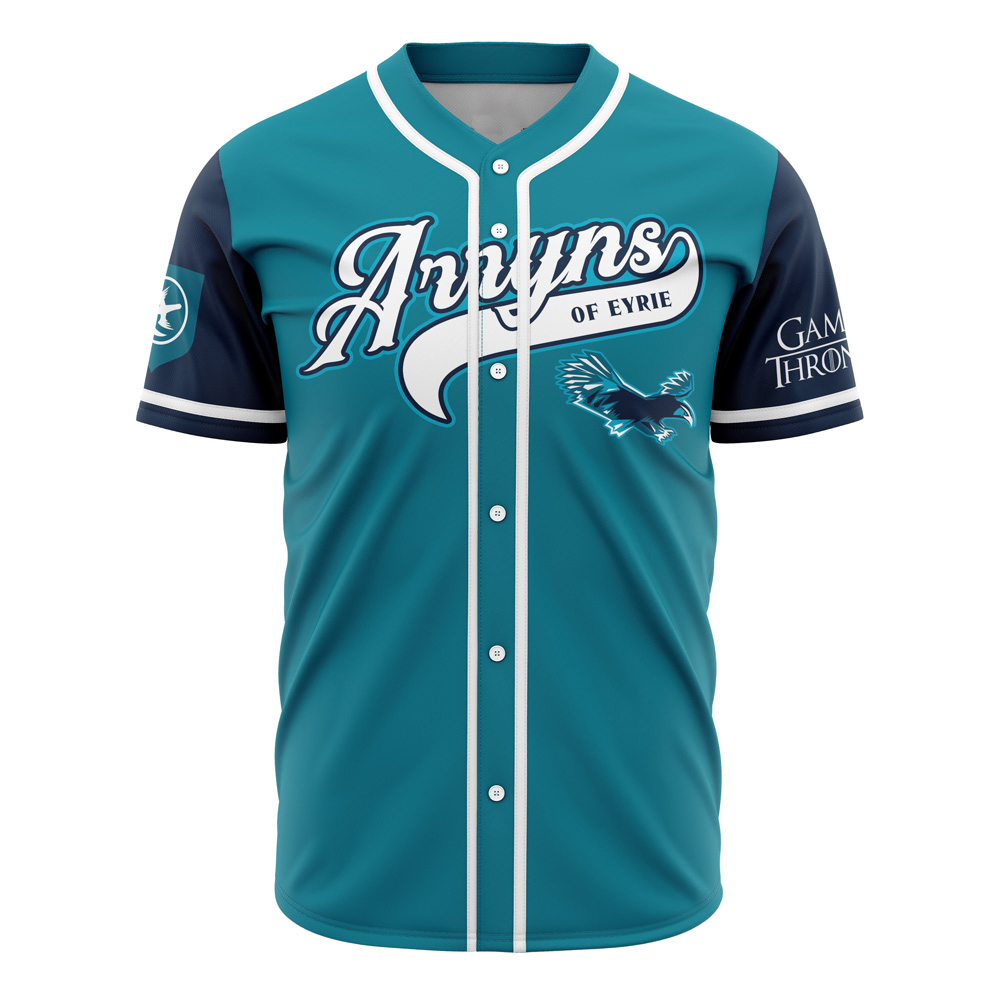 Arryns of Eyrie Game of Thrones Custom Baseball Jersey - Otaku Hall