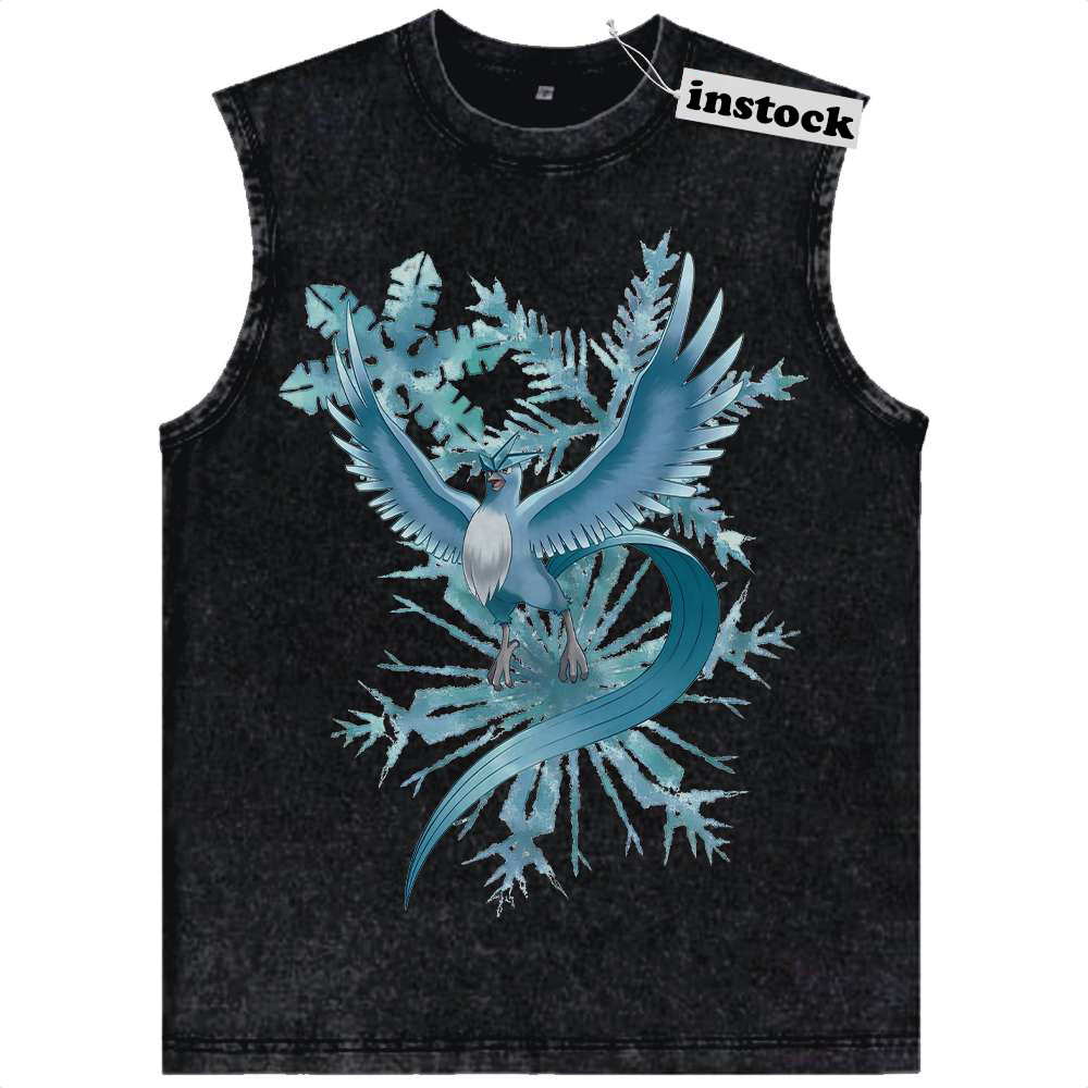 Articuno Tank Top, Pokemon Tank Top, Anime Tank Top, Vintage Tank Top