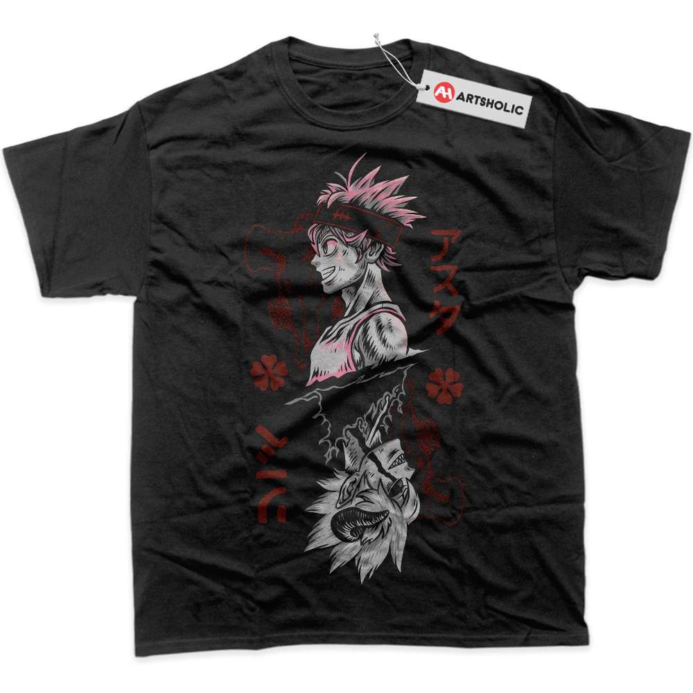 Asta Shirt, Black Clover Shirt, Anime Shirt, Graphic T-Shirt