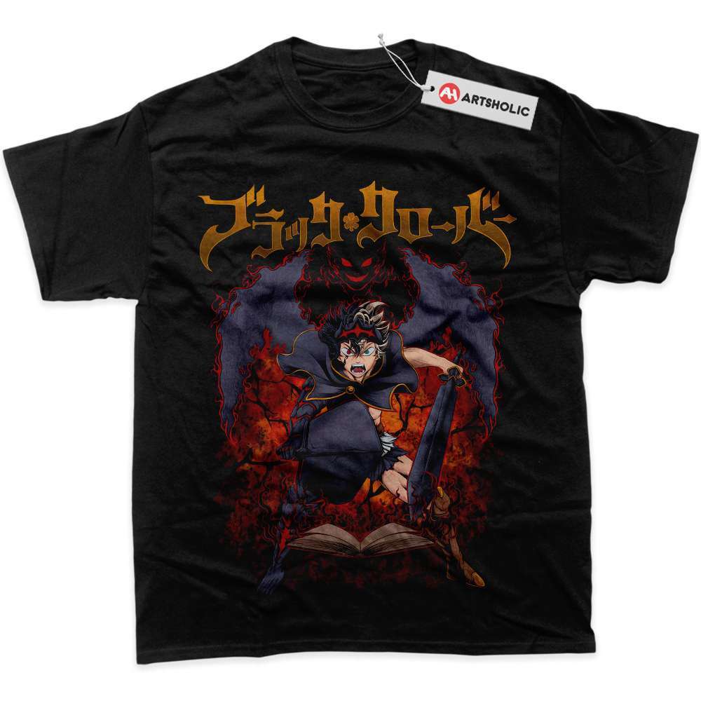 Asta Shirt, Black Clover Shirt, Anime Shirt, Graphic T-Shirt