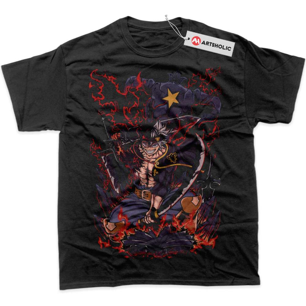 Asta Shirt, Black Clover Shirt, Anime Shirt, Graphic T-Shirt