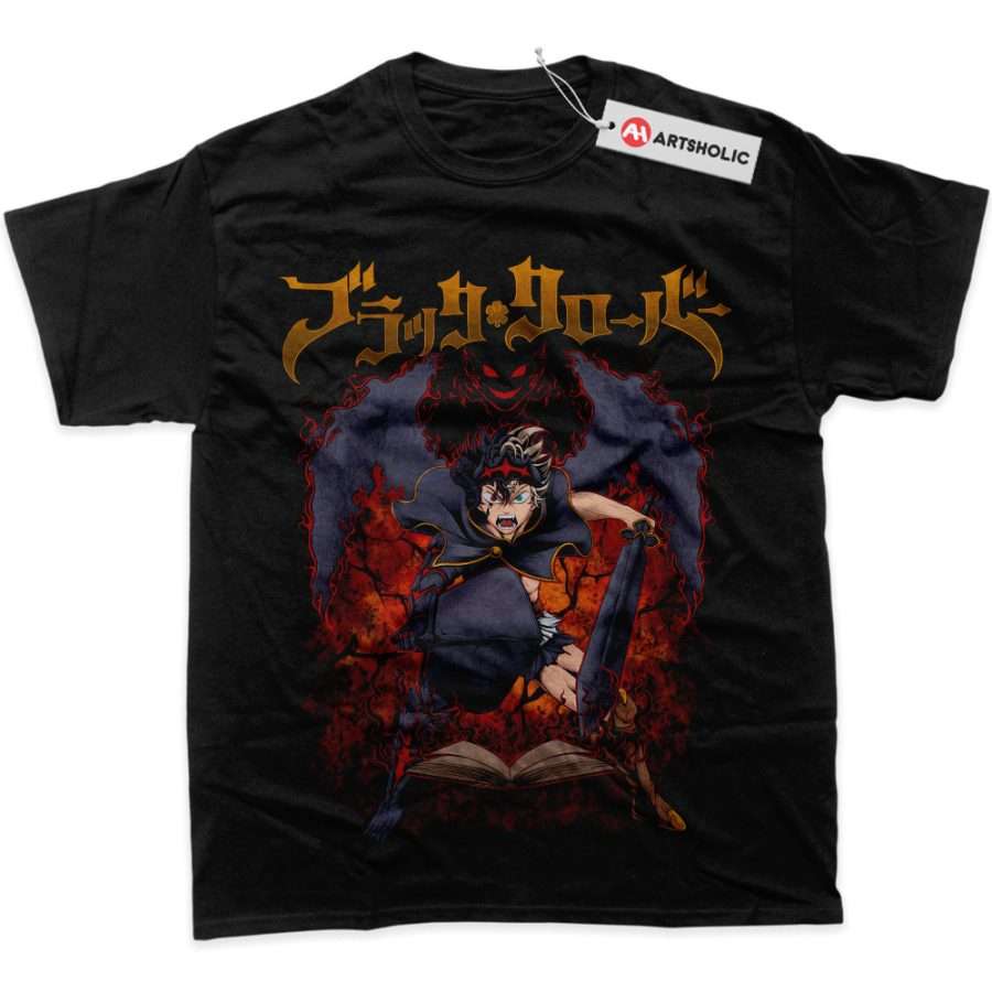 Alternative view of Asta Shirt, Black Clover Shirt, Anime Shirt, Graphic T-Shirt