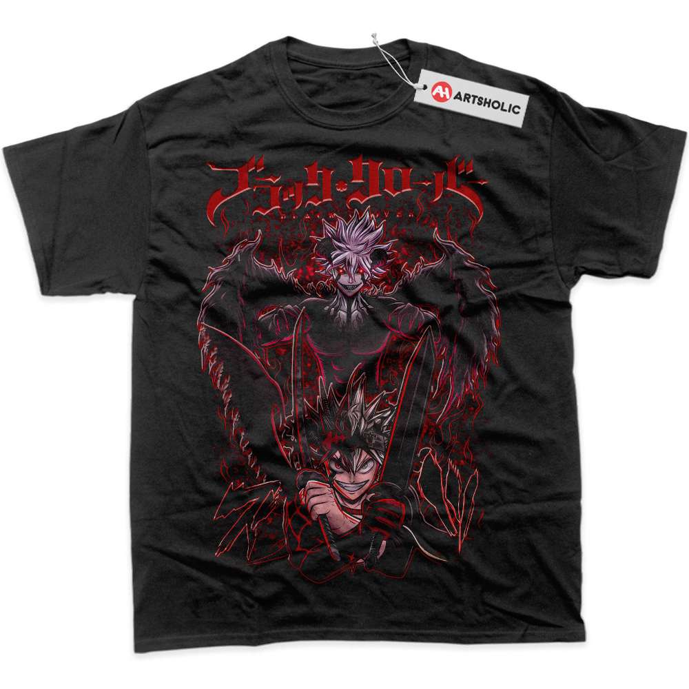 Asta Shirt, Black Clover Shirt, Anime Shirt, Graphic T-Shirt