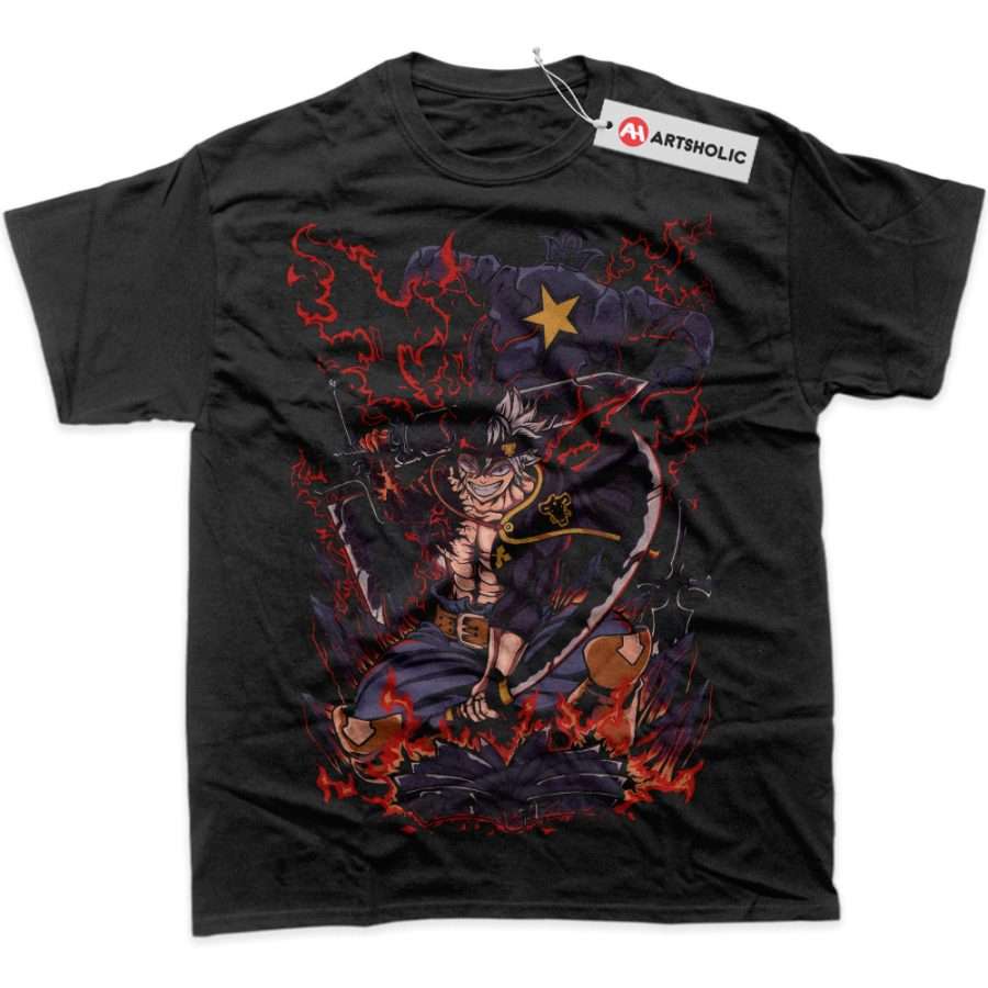 Alternative view of Asta Shirt, Black Clover Shirt, Anime Shirt, Graphic T-Shirt
