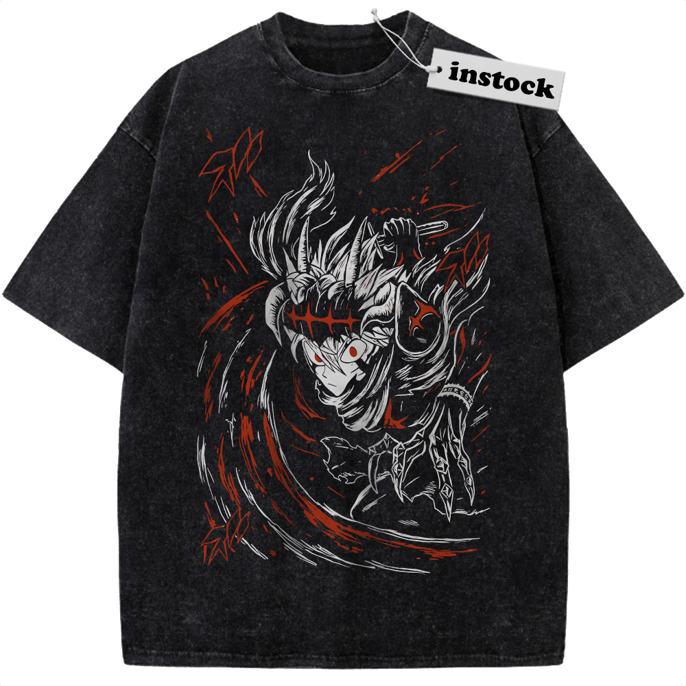 Asta Shirt, Black Clover Shirt, Anime Shirt, Vintage T-Shirt