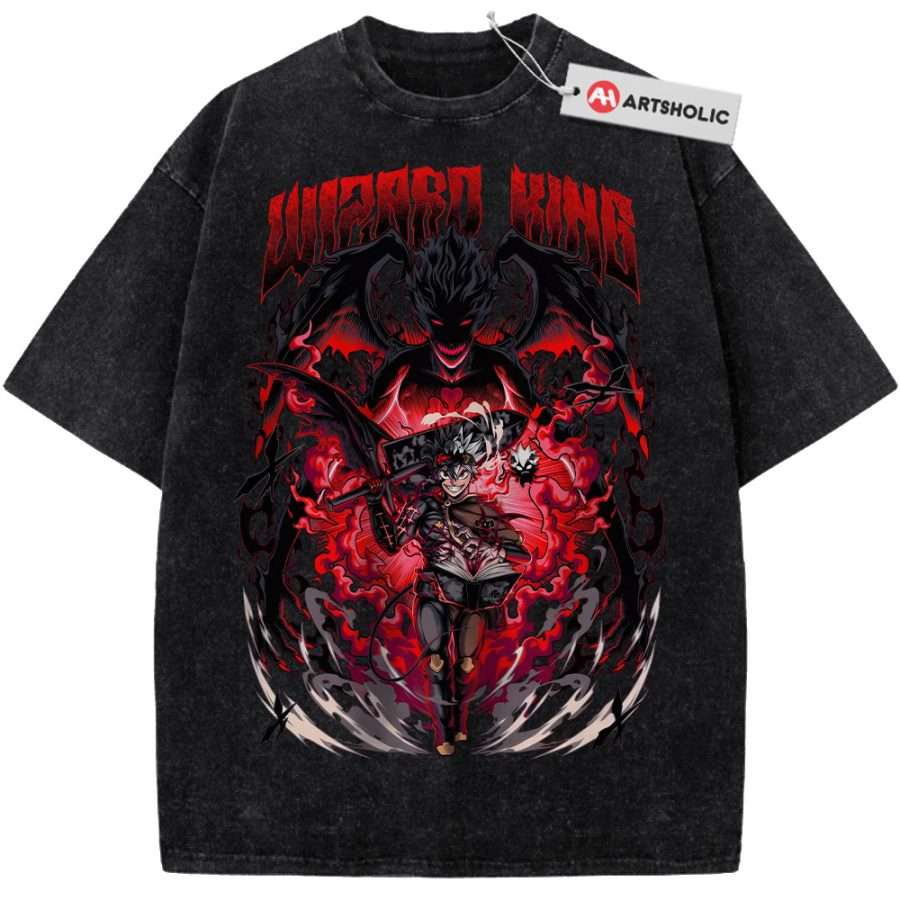 Alternative view of Asta Shirt, Black Clover Shirt, Anime Shirt, Vintage Tee