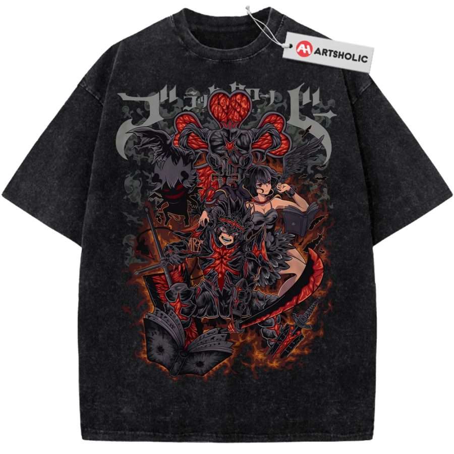 Alternative view of Asta Shirt, Black Clover Shirt, Anime Shirt, Vintage Tee