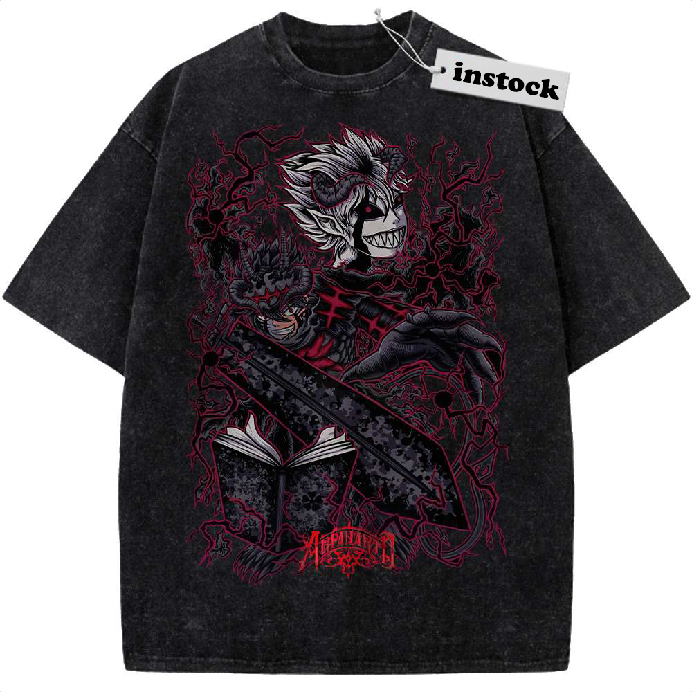 Asta Shirt, Black Clover Shirt, Anime Shirt, Vintage Tee