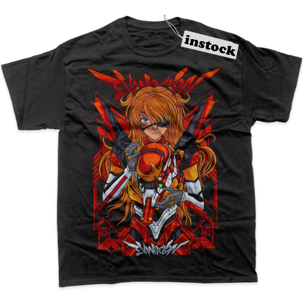Asuka Langley Soryu Shirt, Neon Genesis Evangelion Shirt, Anime Shirt, Graphic Tee
