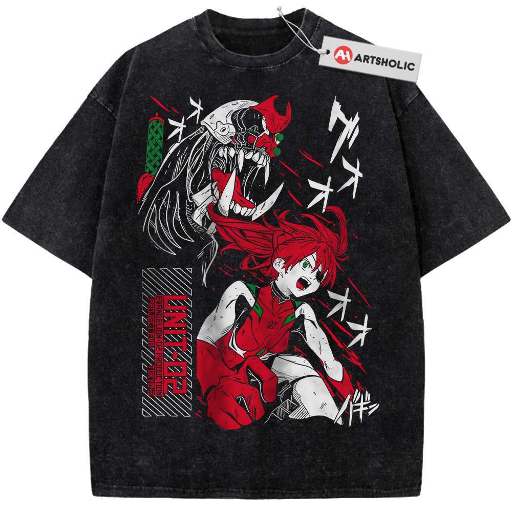 Asuka Langley Soryu Shirt, Neon Genesis Evangelion Shirt, Anime Shirt, Vintage Tee