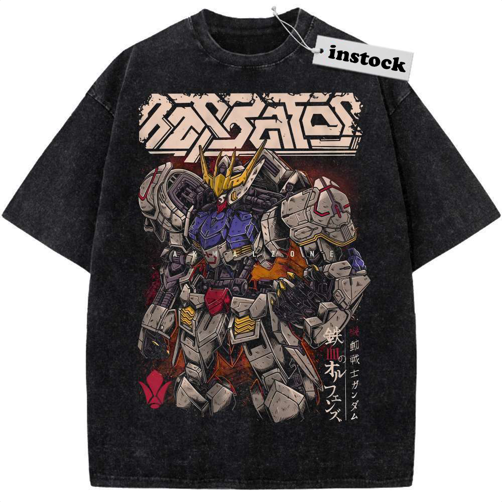 ASW-G-08 Gundam Barbatos Shirt, The Gundam Shirt, Anime Shirt, Vintage Tee