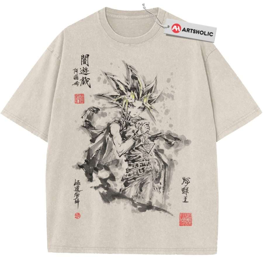 Alternative view of Atem Yugi Muto Shirt, Anime Shirt, Vintage Tee