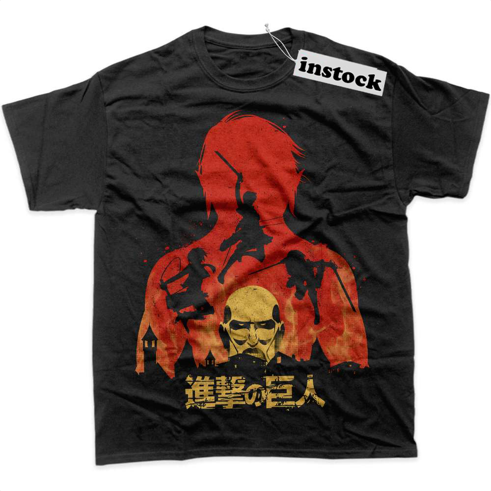 Attack On Titan Shirt, AOT Shirt, Anime Shirt, Graphic T-Shirt