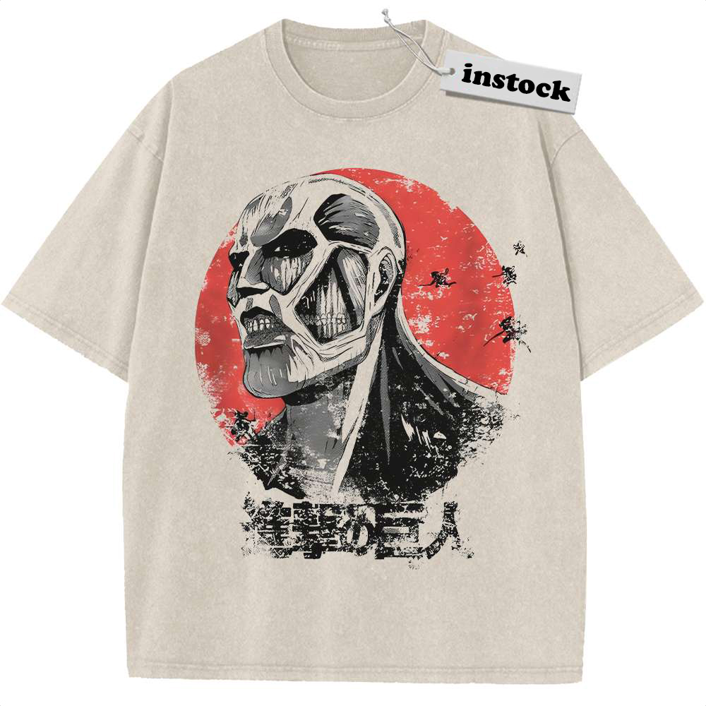 Attack On Titan Shirt, AOT Shirt, Anime Shirt, Vintage T-Shirt