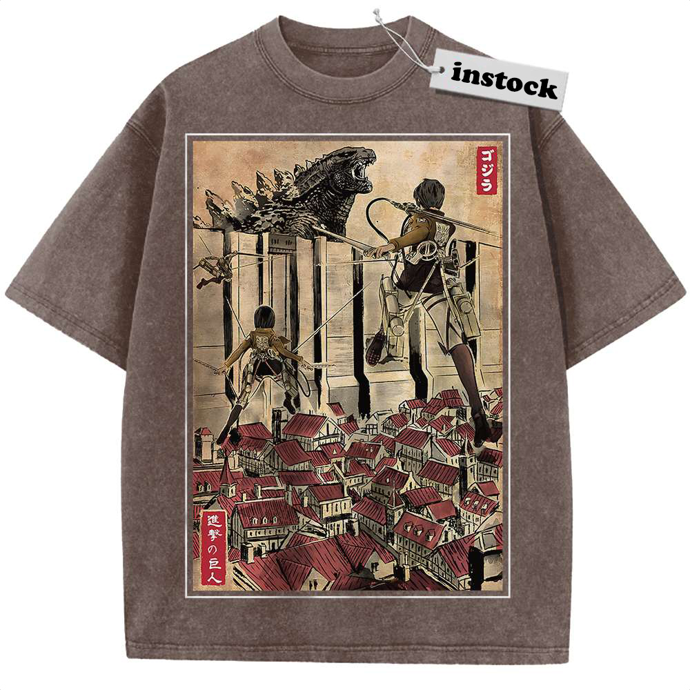 Attack on Titan Shirt, AOT Shirt, Vintage Tee